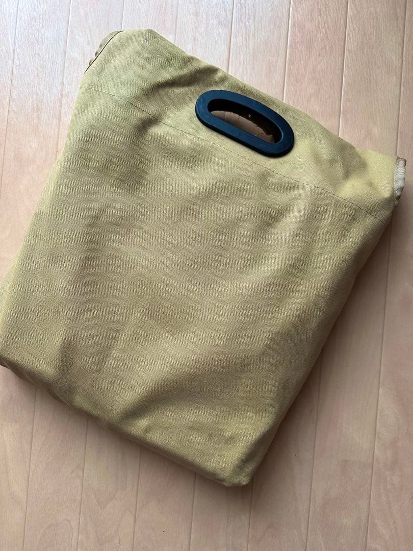 【DOD スゴイッス】人気のタンカラー　袋の取手がひとつ取れてます