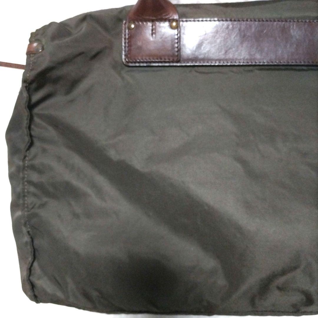 【美品】Felisi フェリージ P4 ナイロン×本革 2way ボストンバッグ