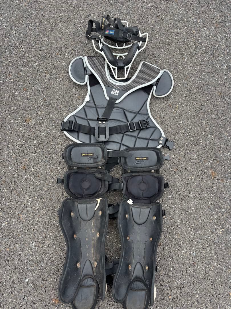 【106kg専用】ミズノプロ　軟式　一般　キャッチャー防具セット