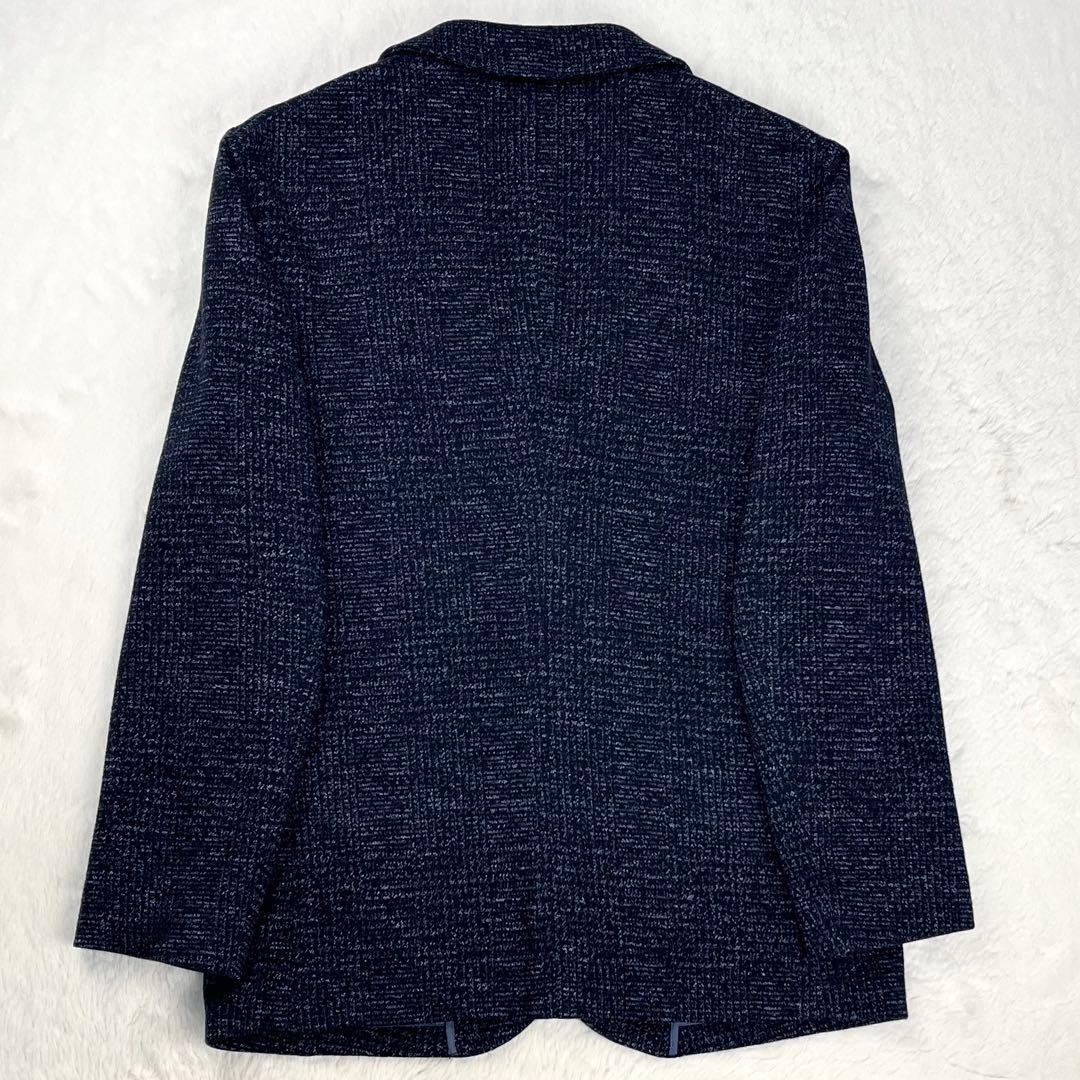 極希少 20AW エンポリオアルマーニ グレンチェック ウールジャージ スーツ