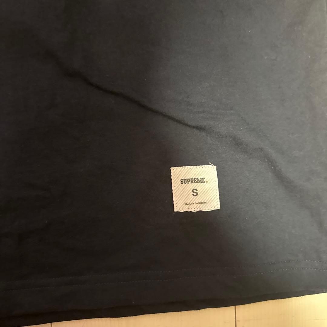 美品♡Supreme Tシャツ NewJeansハニ着用 ネイビー S