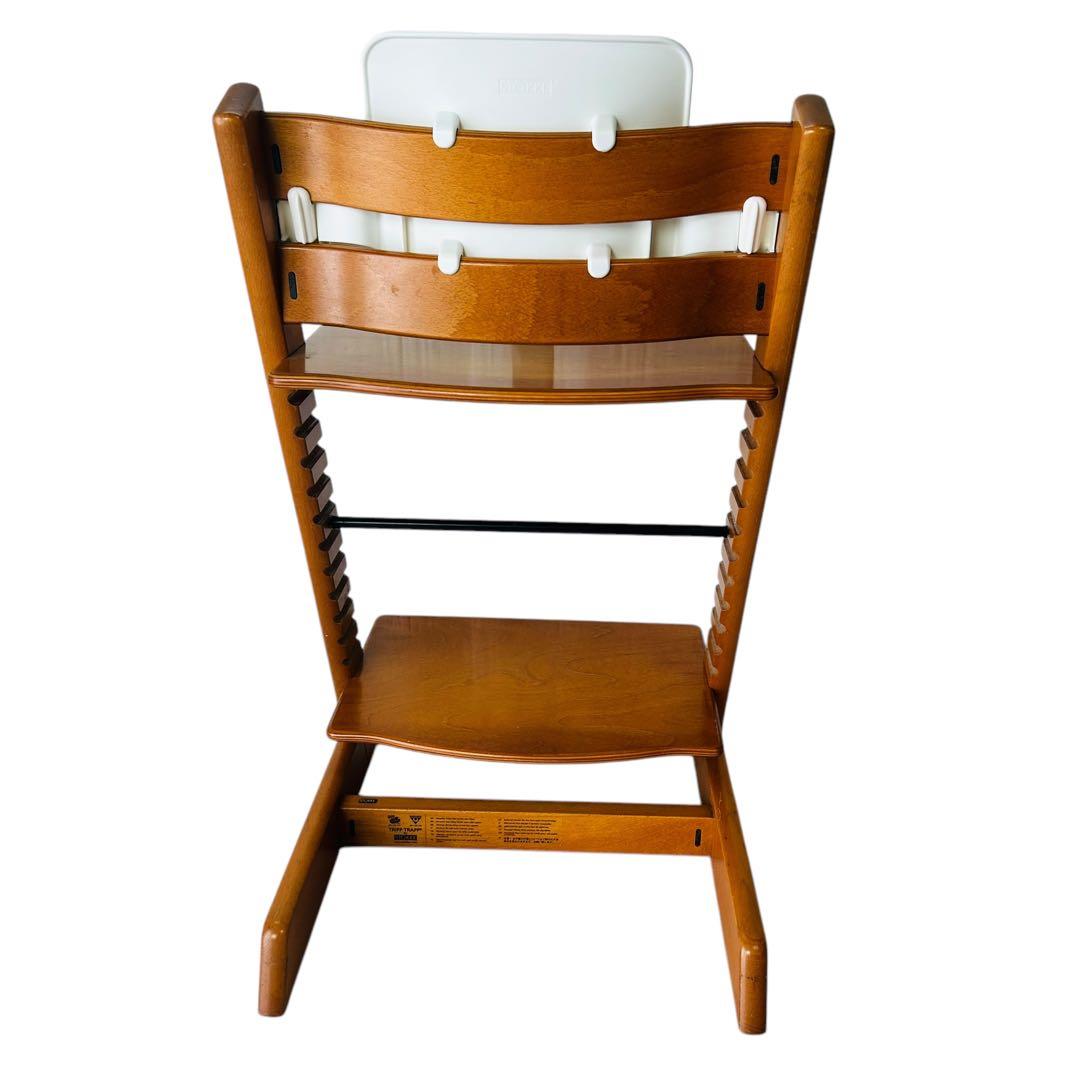 良品 ストッケ トリップトラップ チェリー ベビーセット付き ベビーチェア