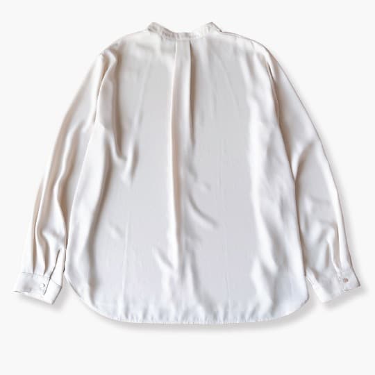 【極美品】23区 2023AW バックサテンアムンゼンブラウス 40 Lサイズ