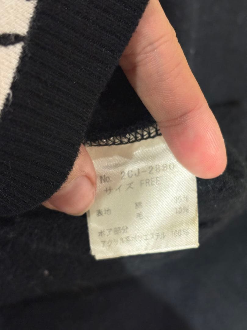 ヒステリックグラマー　ファー付きダブルジップパーカー y2k