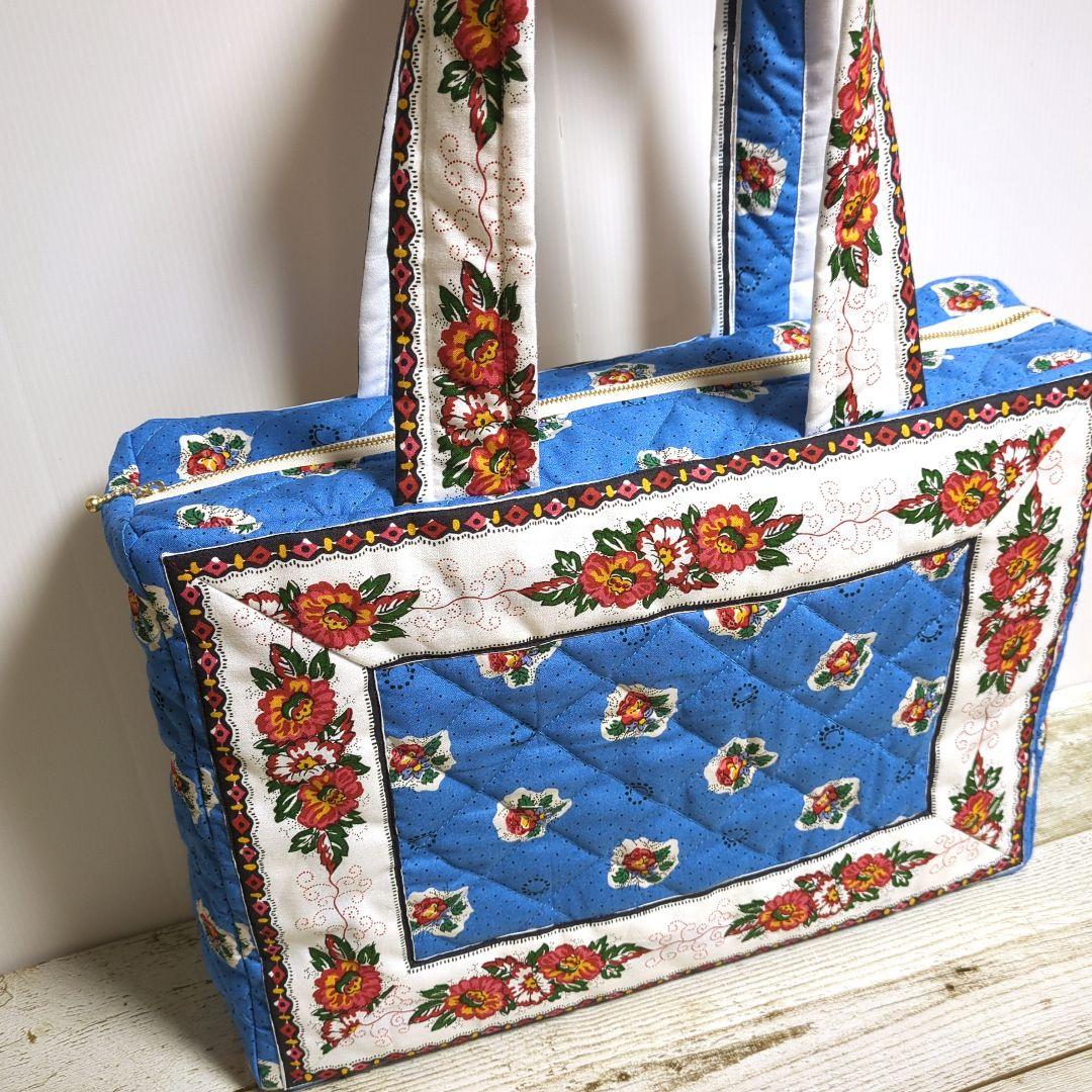 スクエアバッグ　ペットボトルカバー　ハンドメイド