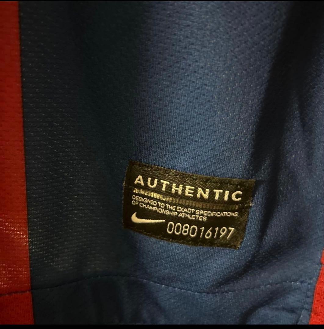 メッシ10 バルセロナ 10-11 長袖 オーセン 上下セット 正規品 美品