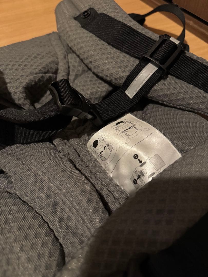 エルゴオムニブリーズ 抱っこ紐 グラファイトグレー翌日発送可能