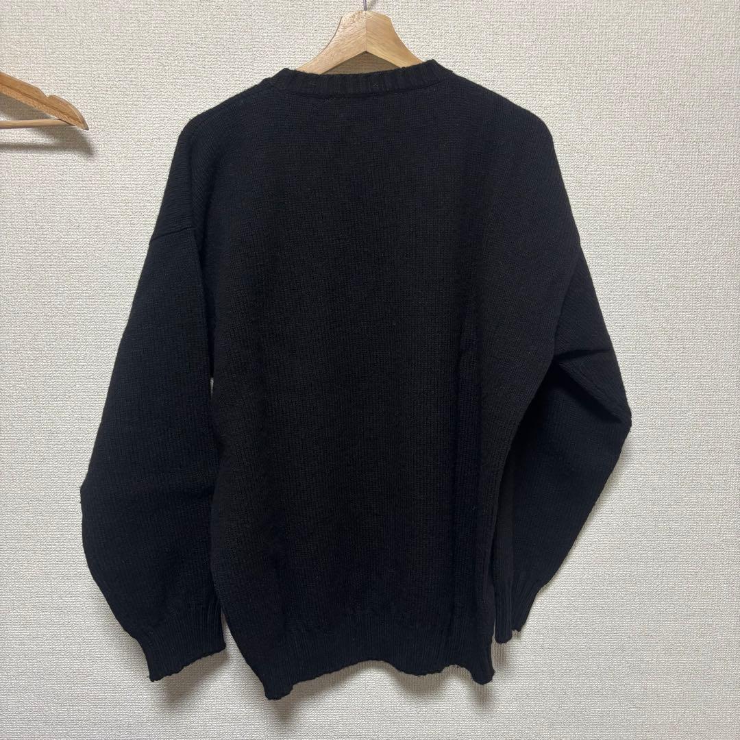 Jamieson's ブラック セーター　ジャミーソンズ