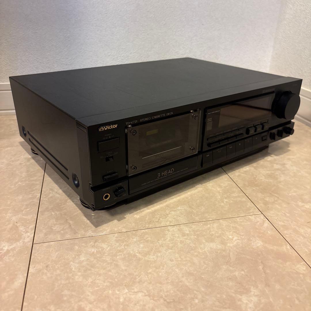 ★貴重★Victor 3ヘッドカセットデッキ TD-V721