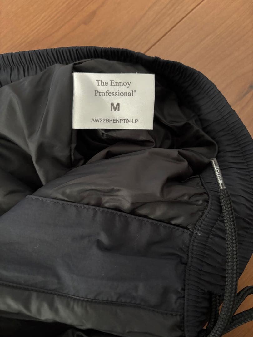 Ennoy 中綿シャカシャカ Mサイズ ブラック