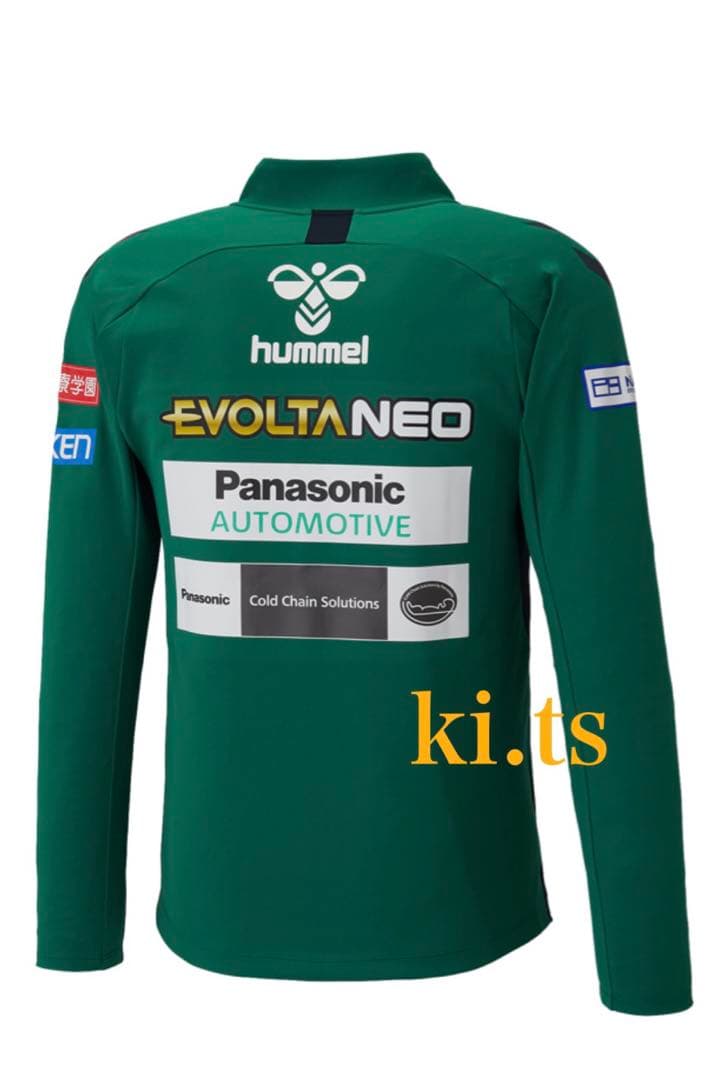 ガンバ大阪　PROトレーニングハーフジップトップ(FPグリーン)