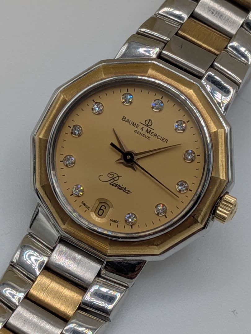 ボーム＆メルシェ Baume & Mercier5231 リビエラ 11Pダイヤ