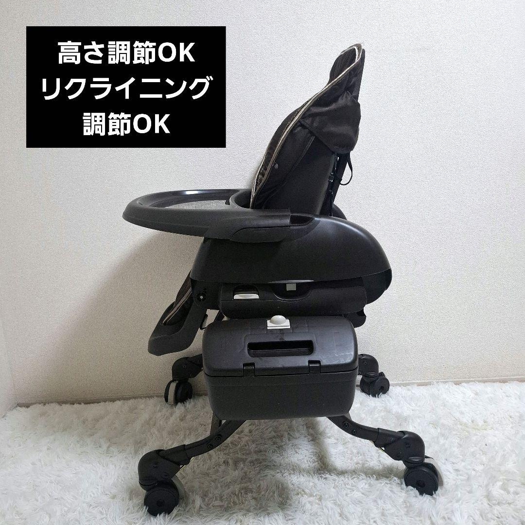 【送料無料】コンビ ネムリラ 4キャス 電動ハイローチェア 収納ボックス付き