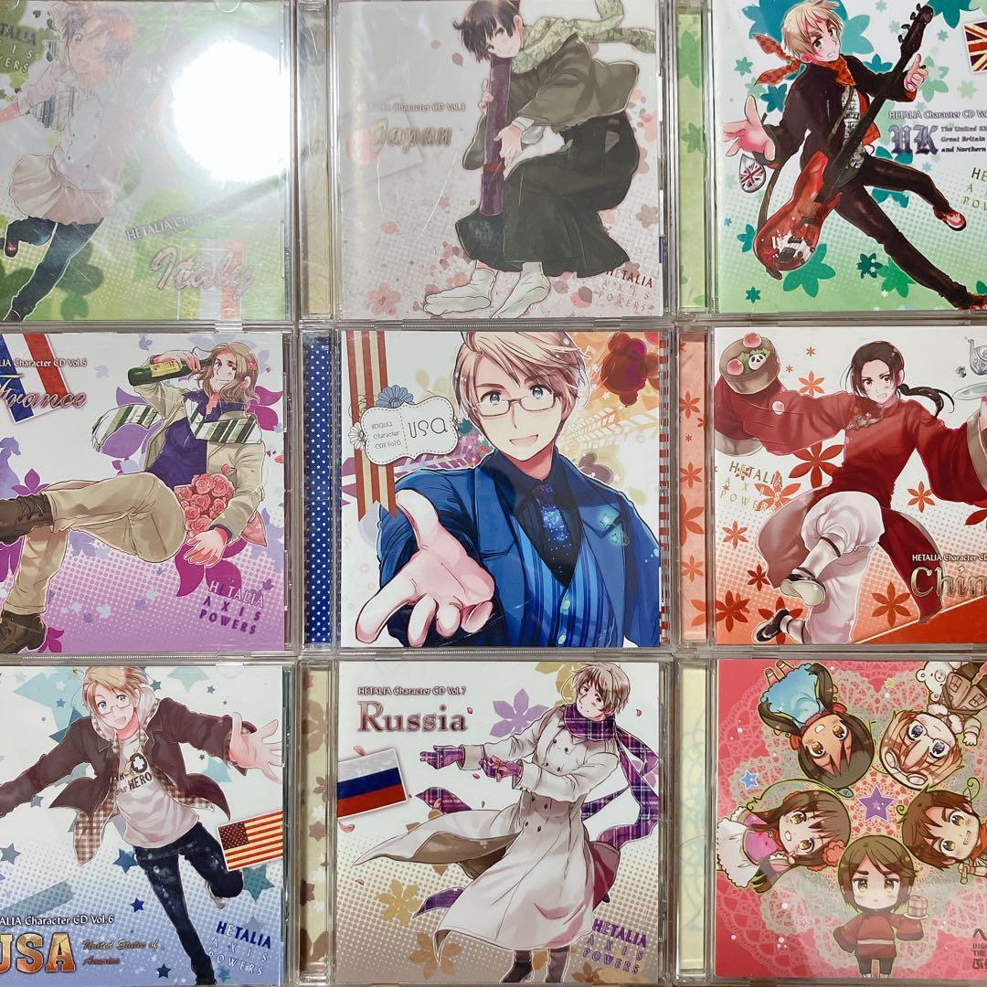 ヘタリア キャラクターCD 18枚セット