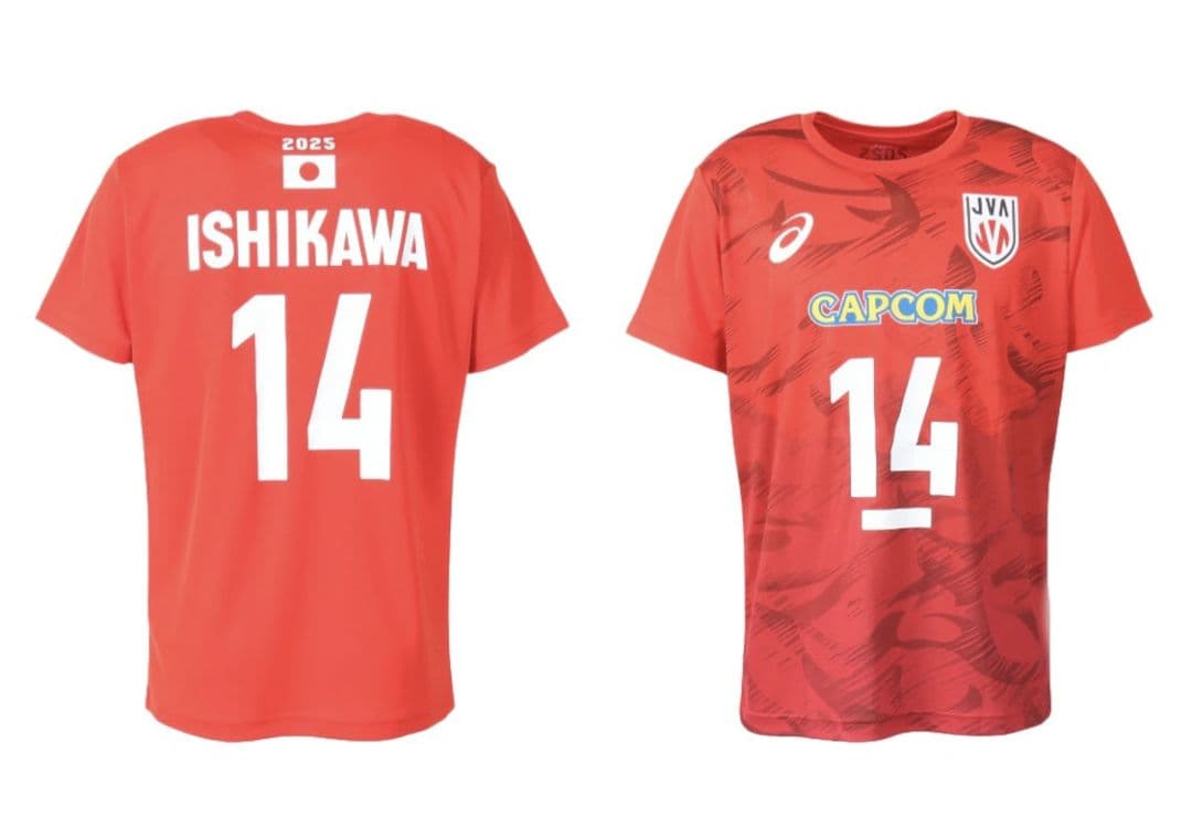 日本代表　石川祐希 選手　2025 応援Tシャツ　L　バレーボール