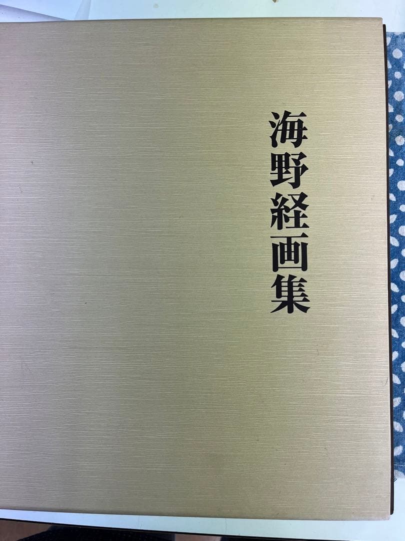 海野経画集　大型本
