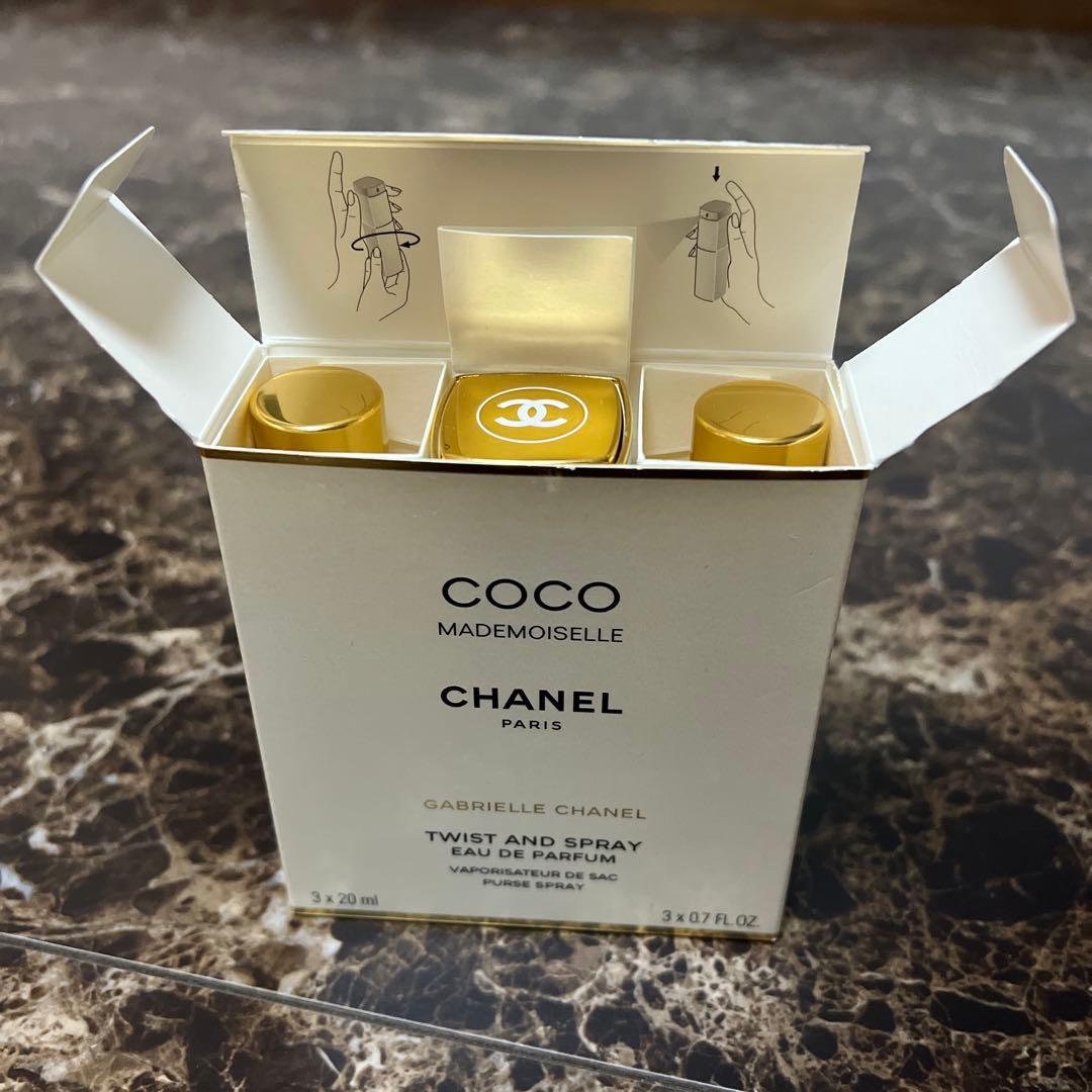 【美品】CHANEL ココ マドモアゼル ツィスト＆スプレイ 香水 フルセット