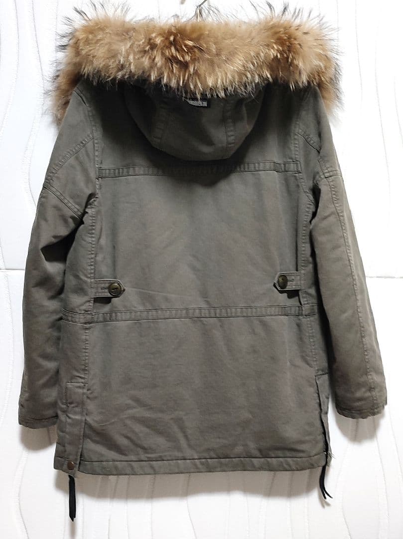 ネイバーフッド モッズコート ミリタリー ジャケット ラクーンファー 秋冬