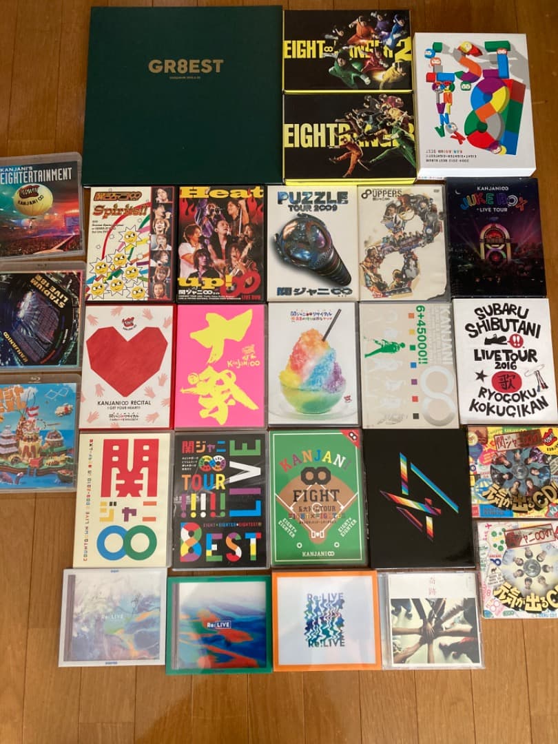 関ジャニ♾ SUPER EIGHT DVD Blu-ray27点まとめ売り