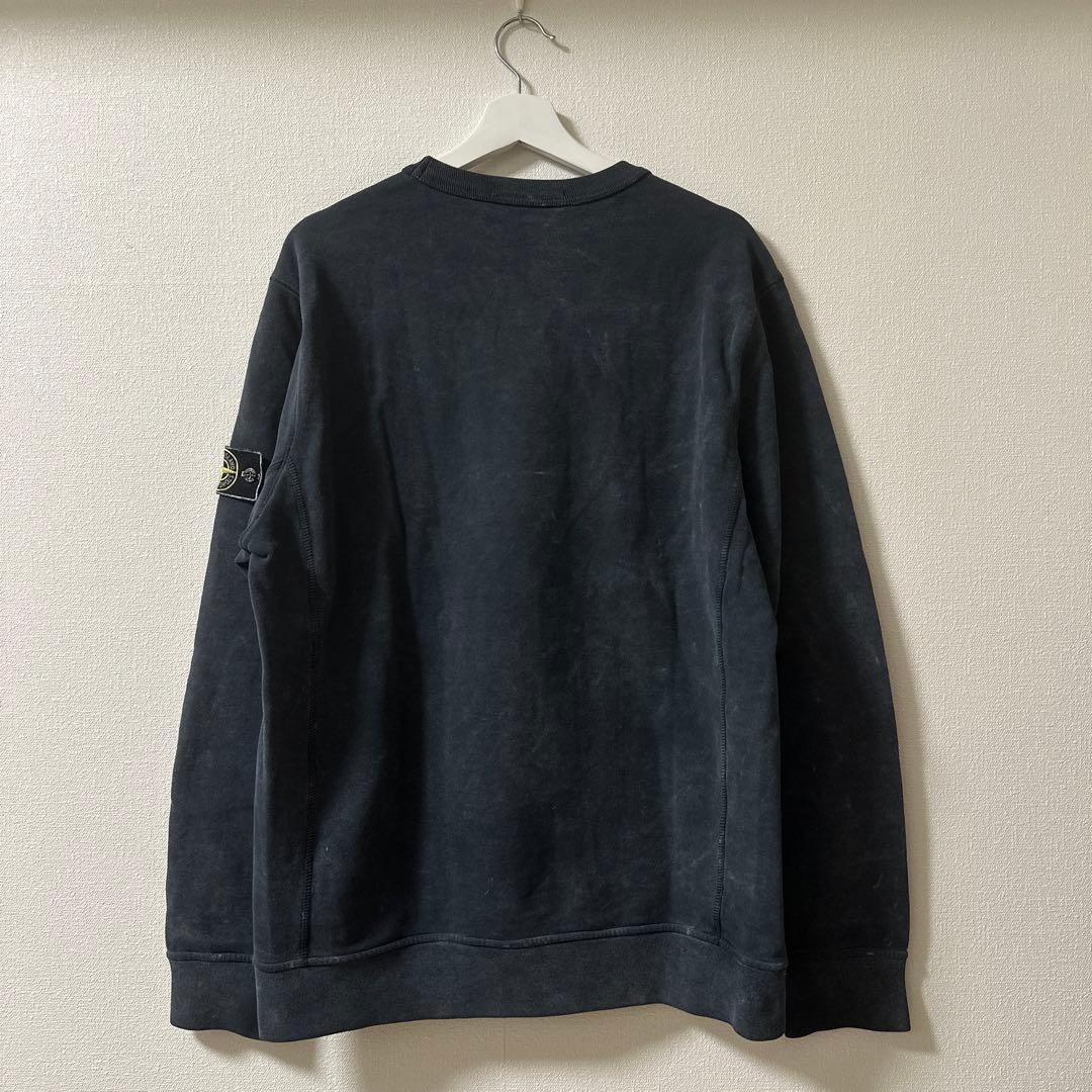 STONE  Frost Effectクルーネック スウェット
