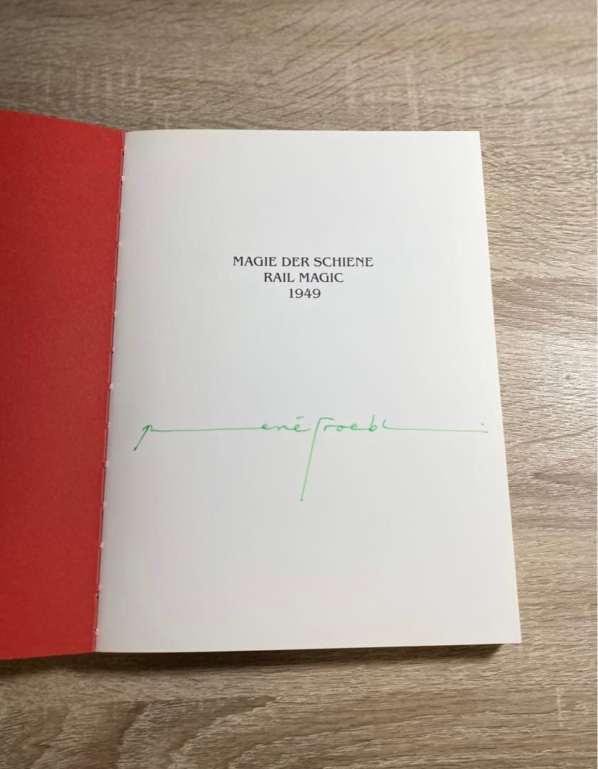 Rene Gloebli rail magic 洋書　写真集　ルネ　グローブリ