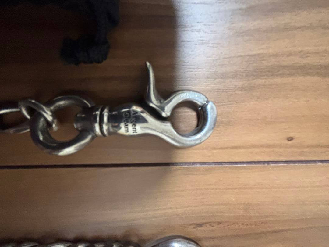 アージェントグリーム　ウォレットチェーン　925シルバー