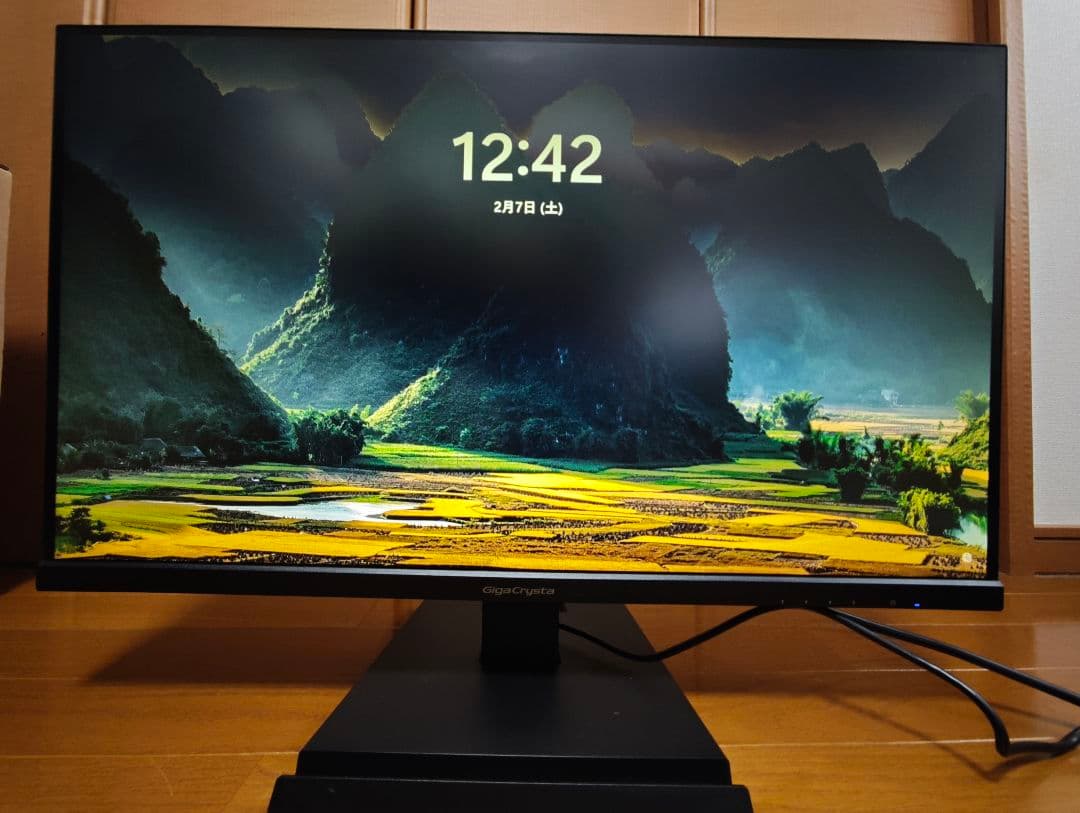 GigaCrysta 27インチ モニター 本体