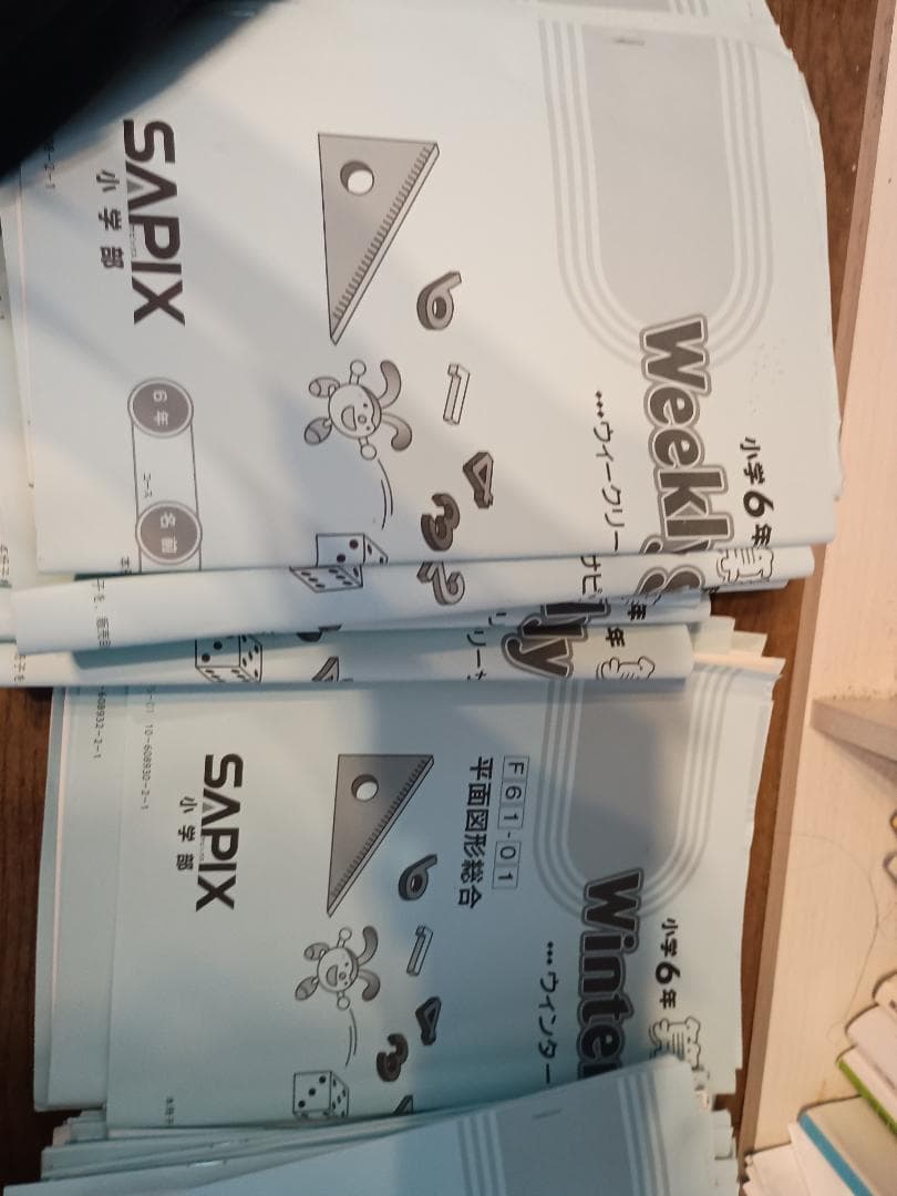 【早い者勝ち！随時値下げ】サピックス６年の4教科セット、テスト・問題集など充実！