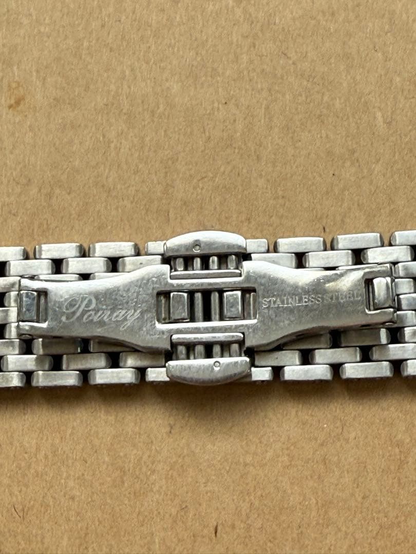 poiray ポアレ　腕時計のバンドのみ　ステンレスベルト