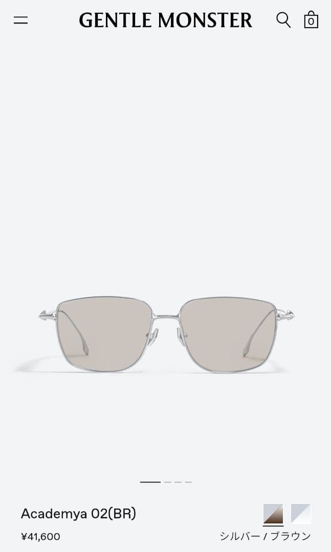 GENTLE MONSTER Academya 02 正規品