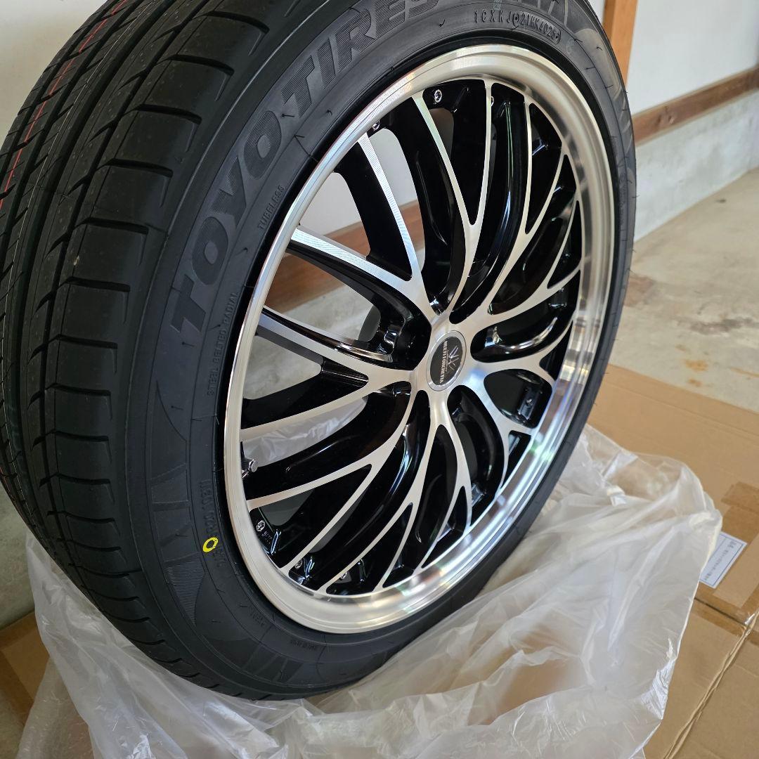 未使用品マルチフォルケッタms3 タイヤホイール4本セット　アルファード40