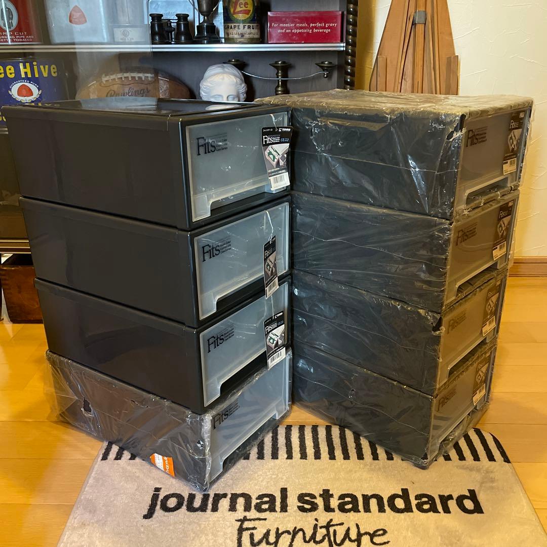 【未使用品・8個】フィッツ FITS 収納ケース ミニ BOX 天馬 ボックス