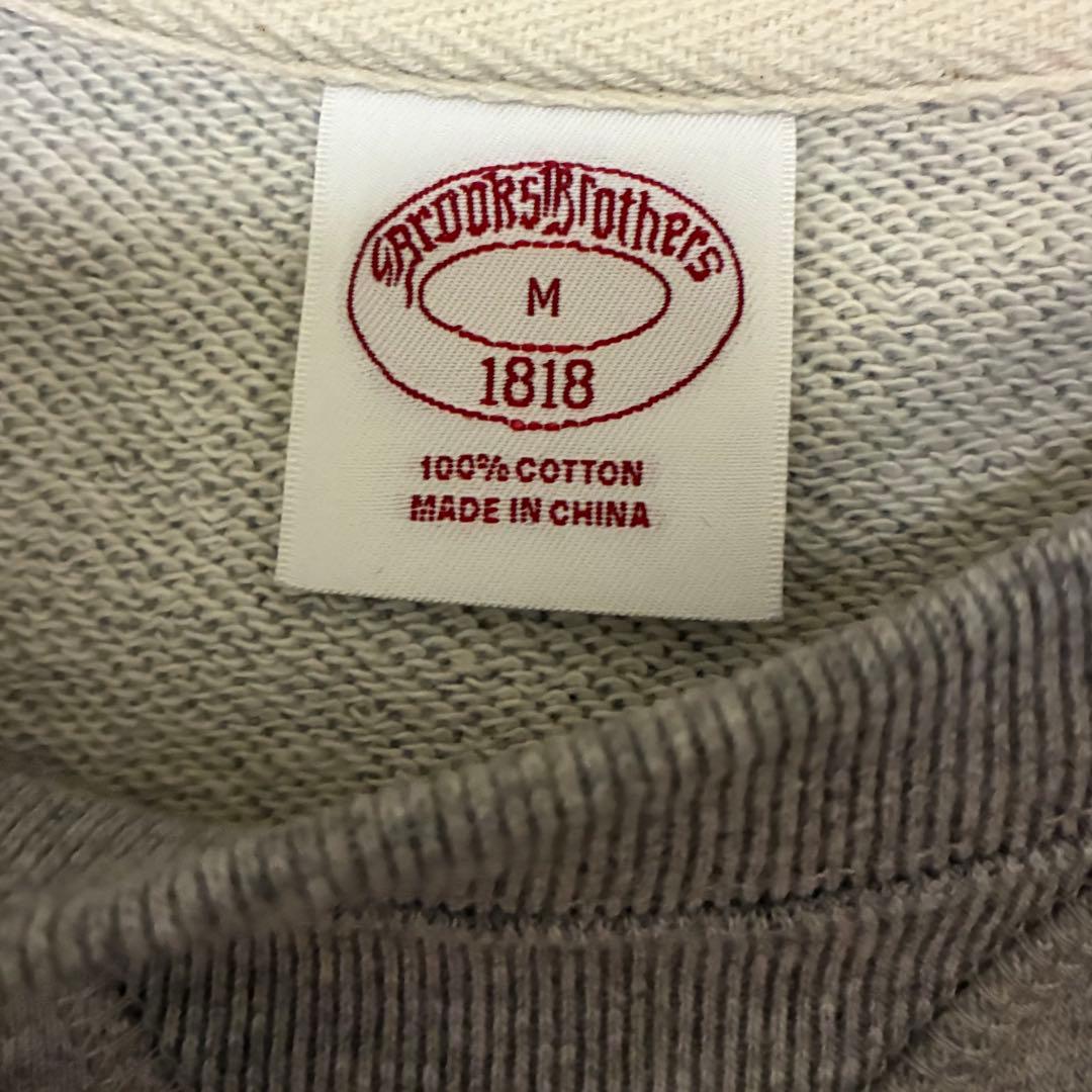 ブルックスブラザーズ　コットンフレンチテリー　GFロゴ　スウェットシャツ　M