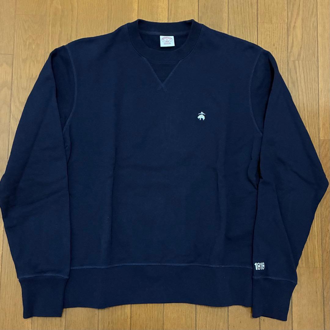 ブルックスブラザーズ　コットンフレンチテリー　GFロゴ　スウェットシャツ　M