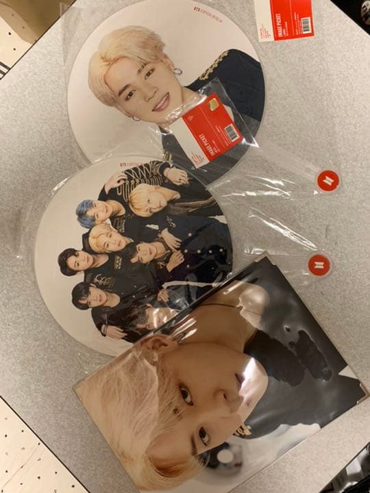 BTS.SYS.ジミンうちわ、プレフォト.オールうちわ.