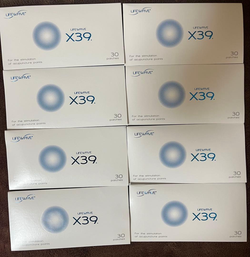 【新品】LIFE WAVE パッチ x39 8個 まとめ売り 正規品 説明書付き