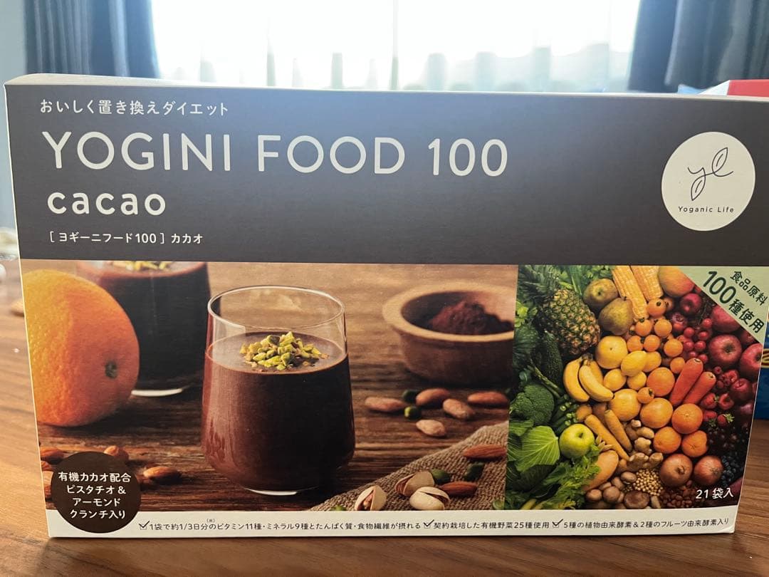 ヨギーニフード100 カカオ味19袋