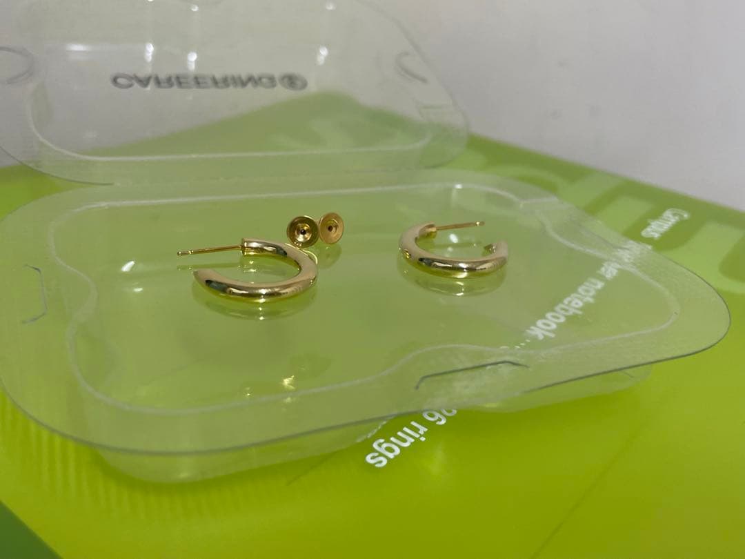 【CAREERING】KING GNU 常田大希 着用 ゴールドフープピアス