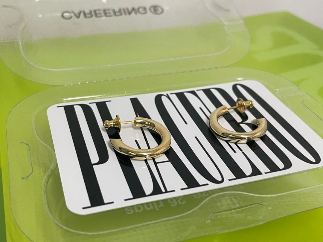 【CAREERING】KING GNU 常田大希 着用 ゴールドフープピアス