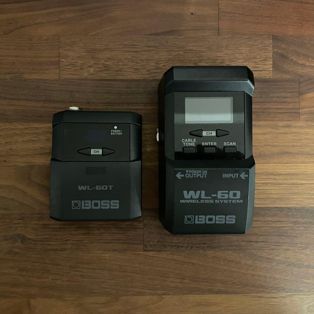 BOSS WL-60 ワイヤレスシステム（WL-60T付）動作確認済