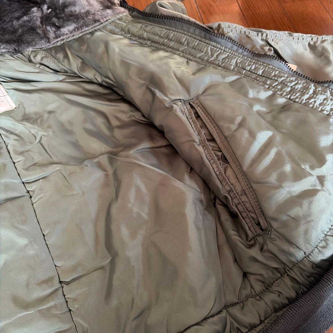 【訳あり・激安】タグ付新品　1986年製 米軍放出品　N-2B セージグリーン