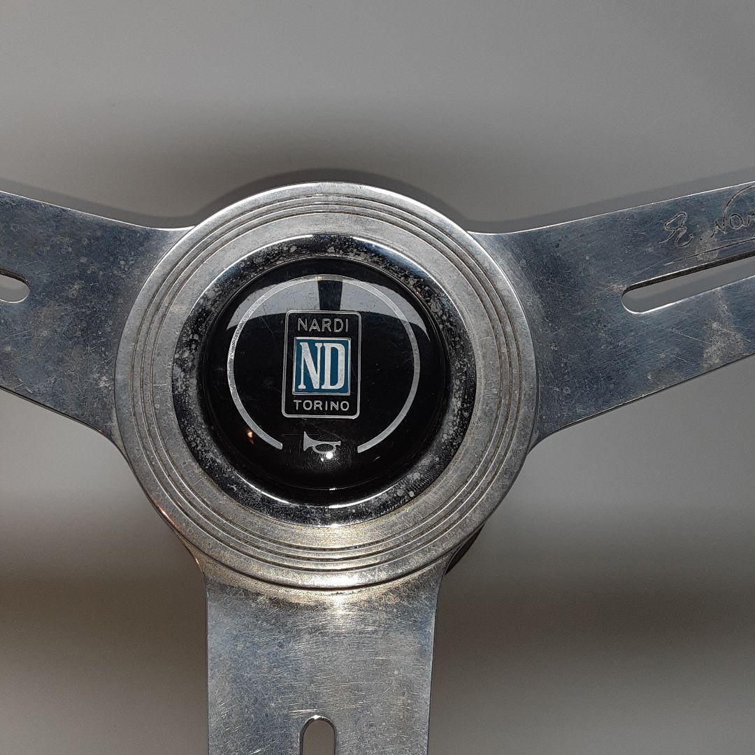 ★ナルディクラシックウッドポリッシュ/ヴィンテージ【当時物】37Φ？