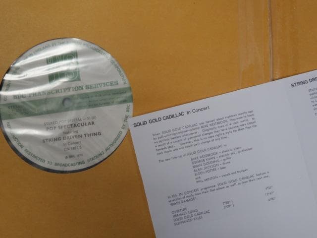 ス*カ様 Solid Gold Cadillac - BBC Transcrip