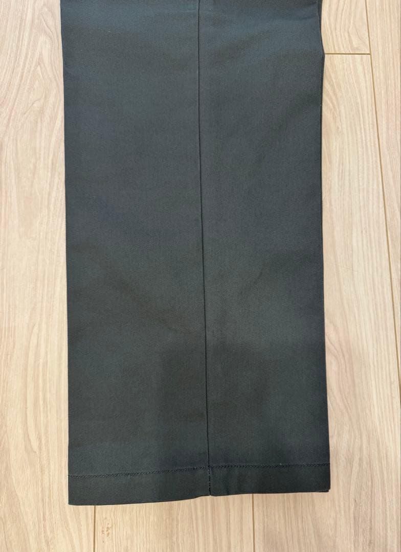 ワコマリア ディッキーズ L 24FW チャコール PLEATEDTROUSER