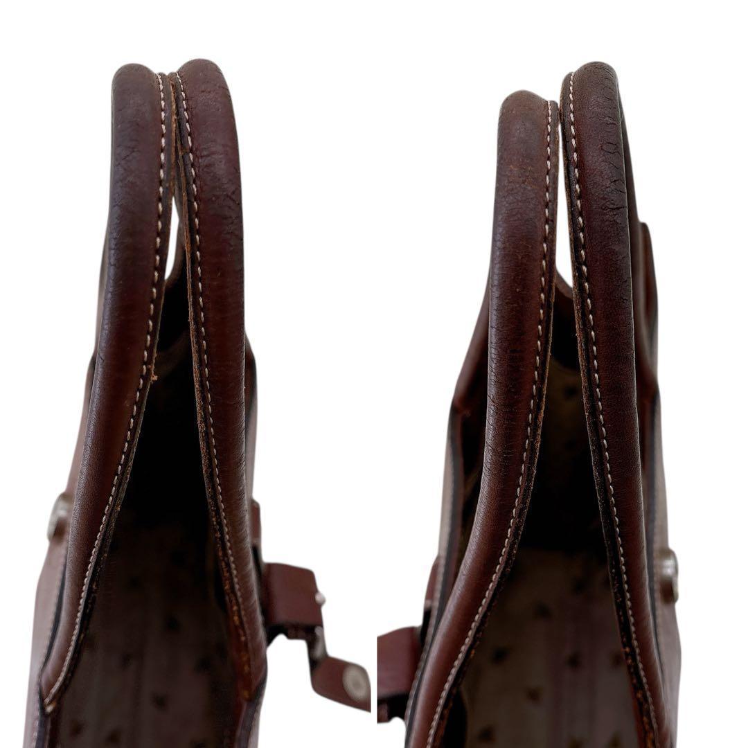 希少ヴィヴィアンウエストウッド/牛革ビジネスバッグ/ハンドバッグ/ワンショルダー