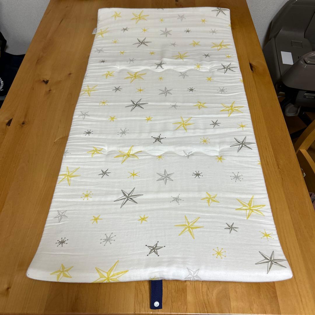 2点セット　HZDMJ メッシュカバー付ベビーベッド たまひよ　ごろ寝マット