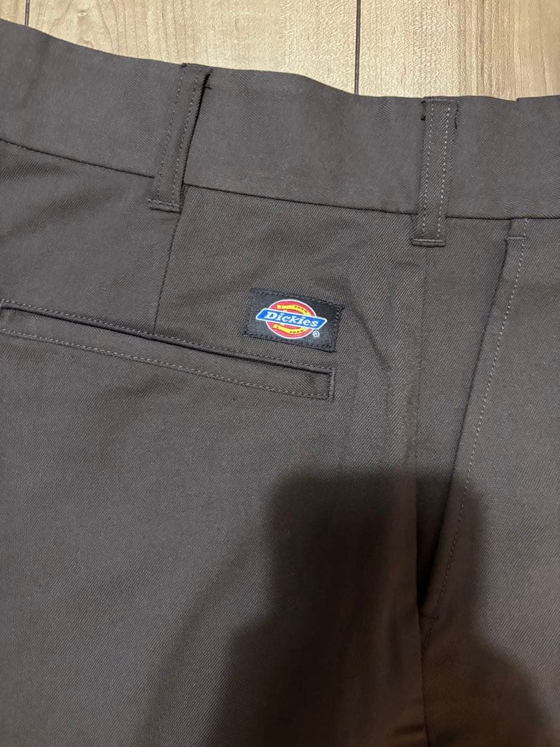 Dickies × green label TR プリーツワイドテーパードパンツ