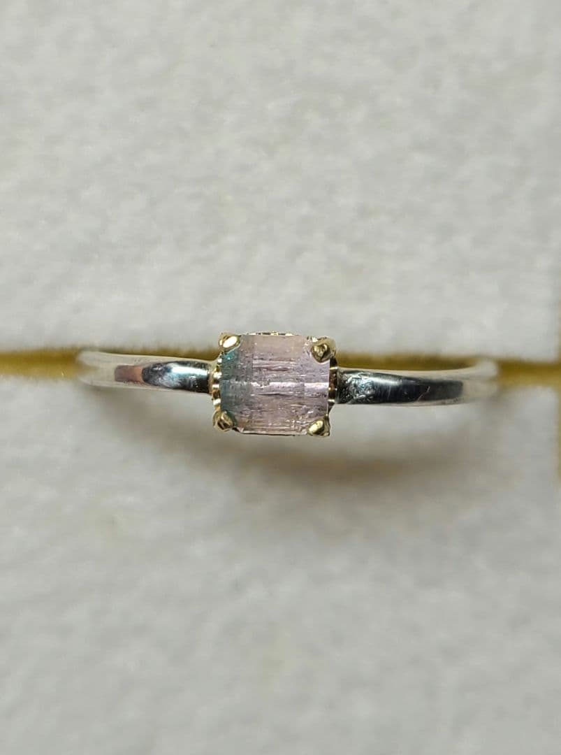 たーちゃん★アフガニスタン産バイカラートルマリン・ブルー、ピンク★