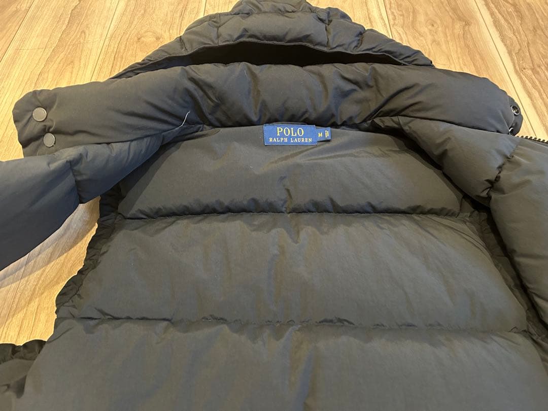 POLO RALPH LAUREN ブラック ダウンベスト M メンズ