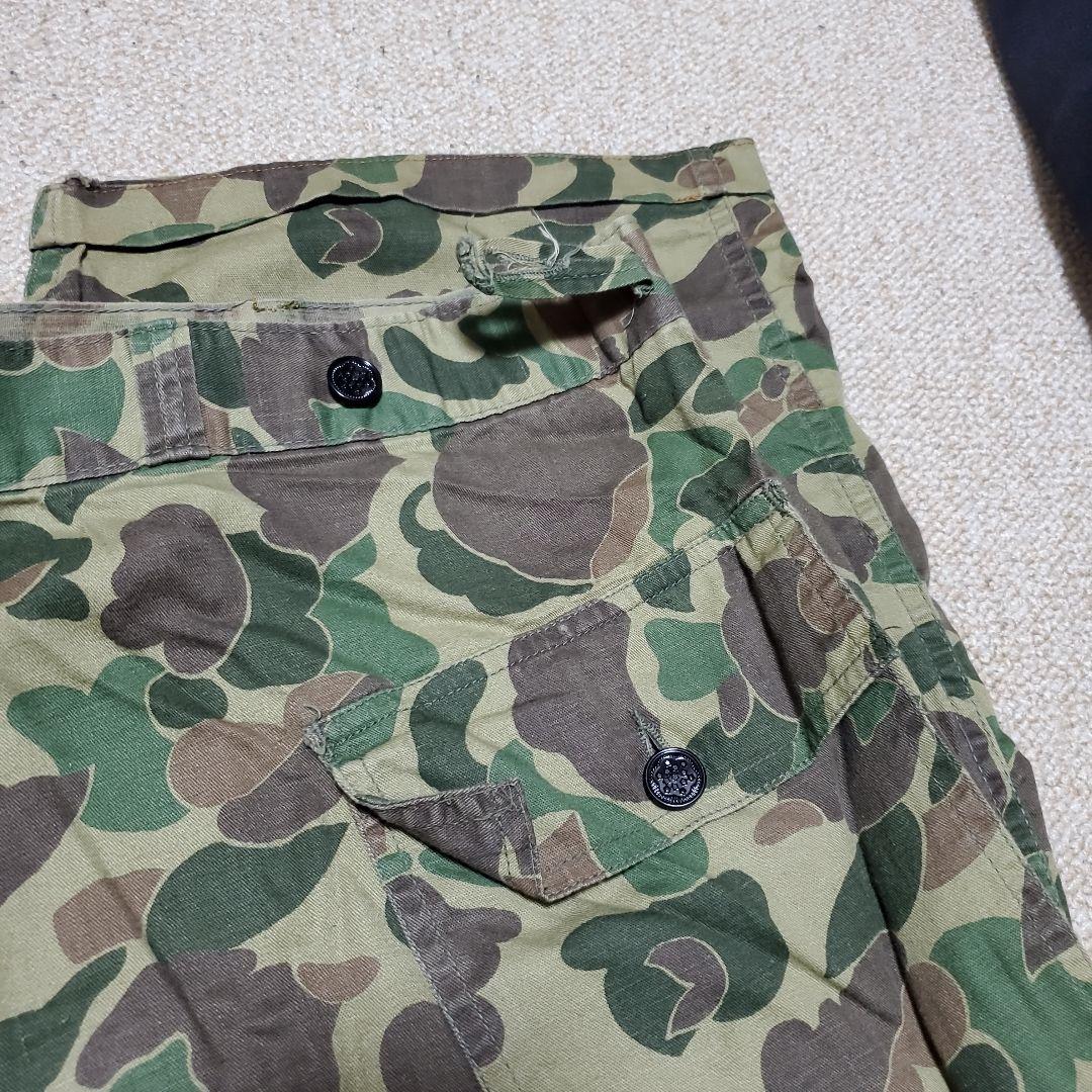 ダックハンターカモ　50s 60s　ベイカーパンツ